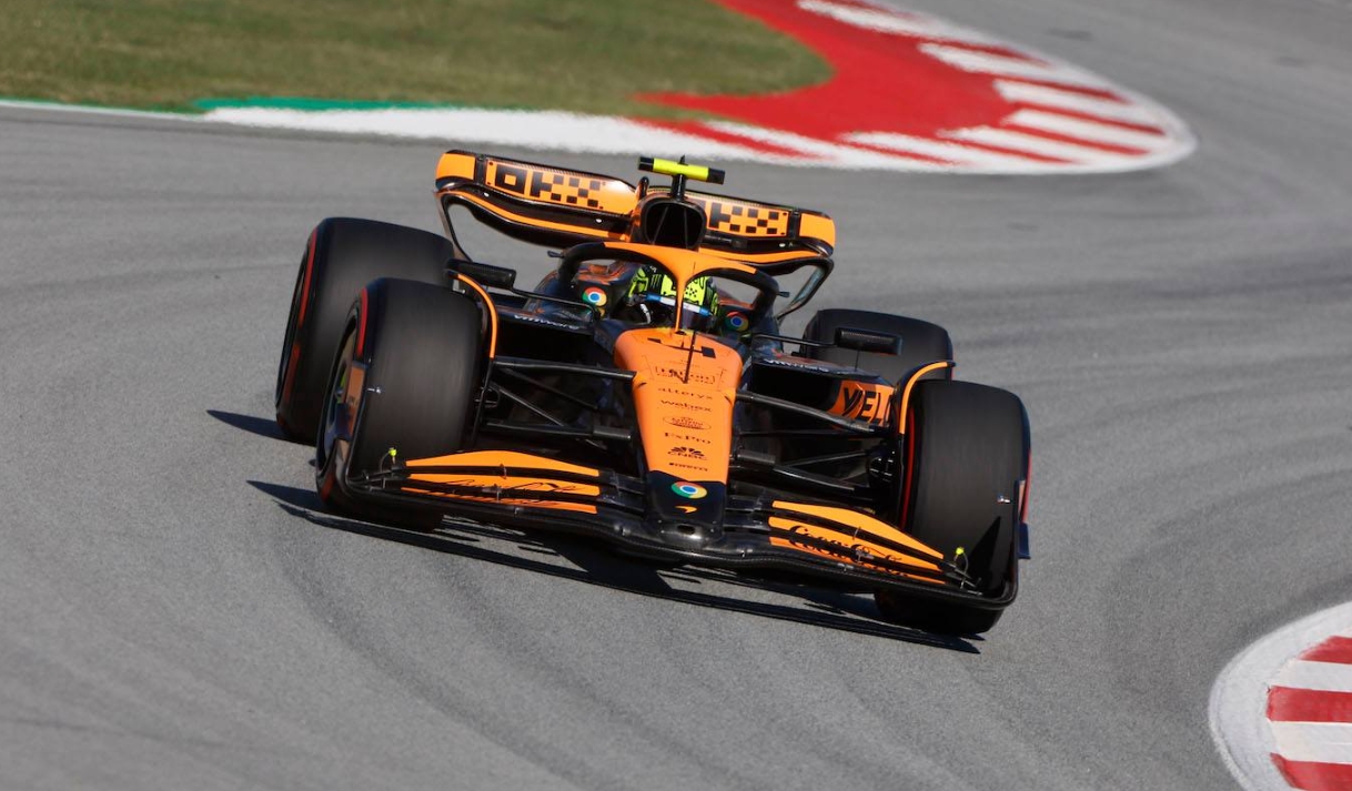 索伯车队力克迈凯伦，诺里斯惊艳四座的简单介绍